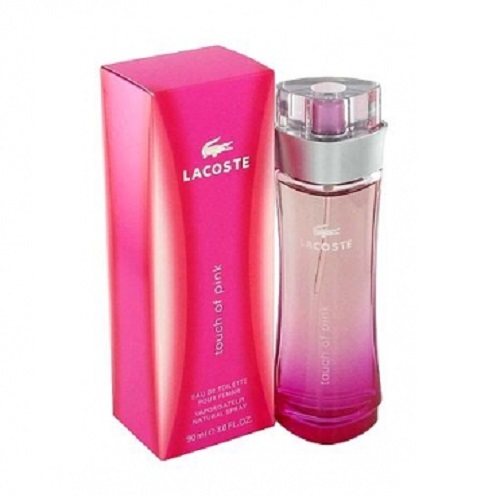Touch Of Pink Perfume by Lacoste 3.0oz Eau De Toilette Spray for women